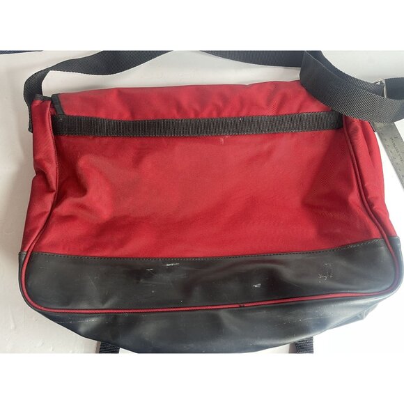 Vintage‎ Ralph Lauren Messenger/Laptop Bag Polo Sport Red - Picture 3 of 5